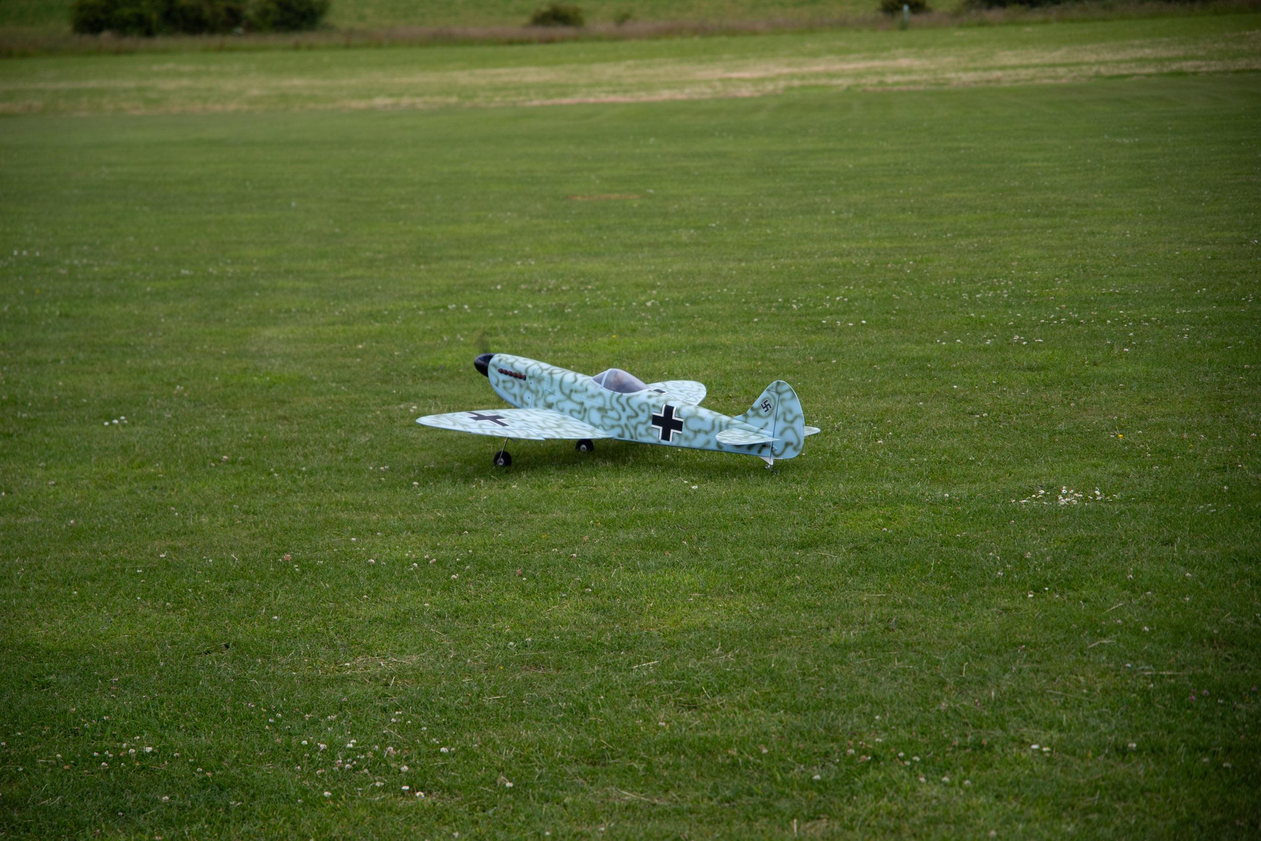 German captured Spitfire